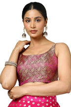 Soch Women Tussar Woven Designs Sleeveless Regular Fit Blouse