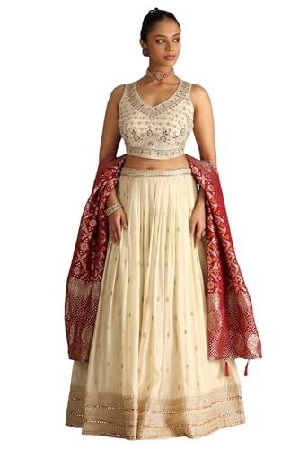 Soch Women Tissue Unstitched Ethnic Wear