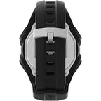 Timex Men's IRONMAN Classic 30 Oversized 43mm Resin Strap Watch - Black Case & Top Ring with Black Resin Strap
