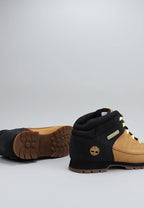 Timberland Men's Ankle Chukka Boots, Yellow Wheat Nubuck W Black, 40 EU