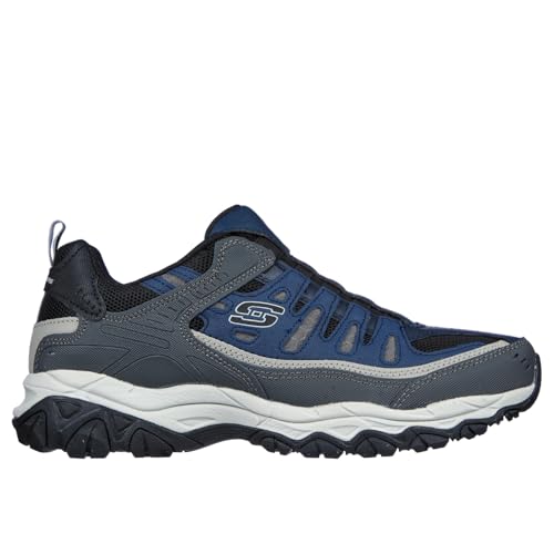 Skechers mens After Burn M. Fit Loafer, Navy/Gray, 13 US