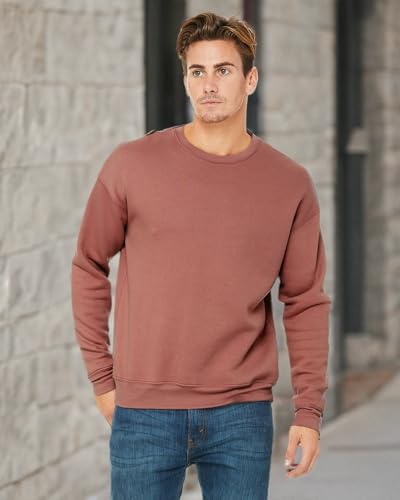Unisex Drop Shoulder Fleece - WHITE - XS(D0102H7W9DP)