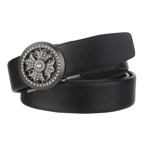Niddleman 3284/ Trendy Unisex Artificial Leather Belt, Boys Belt For Casual Or Formal Classic Designs For Work & Business Casual 36
