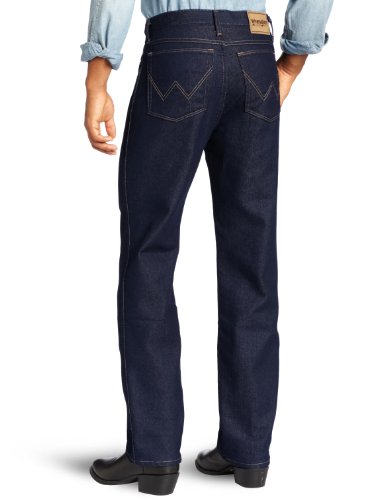 Wrangler mens Five Pocket Stretch jeans, Denim, 38W x 32L US