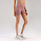 BlissClub Ultimate Shorties Lite | Gym Shorts for Women Workout, Sports Shorts, Swim Shorts and Shapewear for Tummy | High Waist