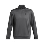 Under Armour Men's ArmourFleece 1/4 Zip, (025) Castlerock / / Black, 3X-Large