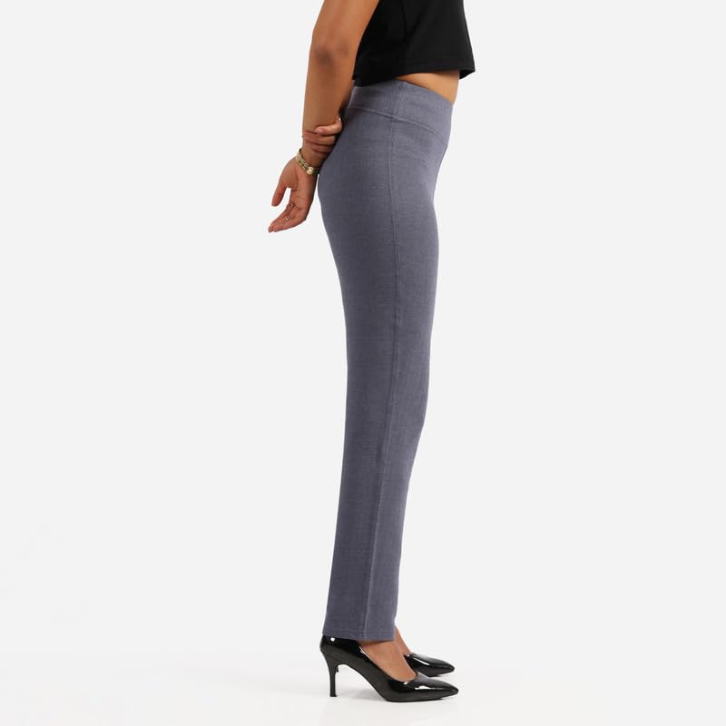 BlissClub Womens Pants (Werkit_Straight_Hema Herringbone-Navy Tall-Above 5.5
