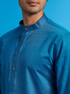 Diwas By Manyavar MenS Cotton Blend Self Design Kurta