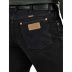 Wrangler Men's Big & Tall 13MWZ Cowboy Cut Original Fit Jean, Shadow Black, 44W x 34L