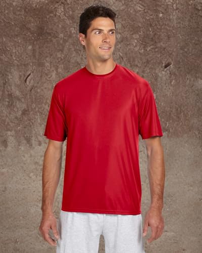 Mens cooling Performance T-Shirt - gRAPHITE - S(D0102H7KgBP)