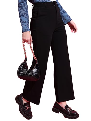Ketch WomenS Regular Casual Pants (Kha1000048_Black
