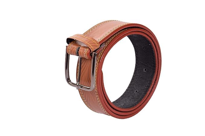 Niddleman 5938/ Trendy Unisex Artificial Leather Belt, Boys Belt For Casual Or Formal Classic Designs For Work & Business Casual 26