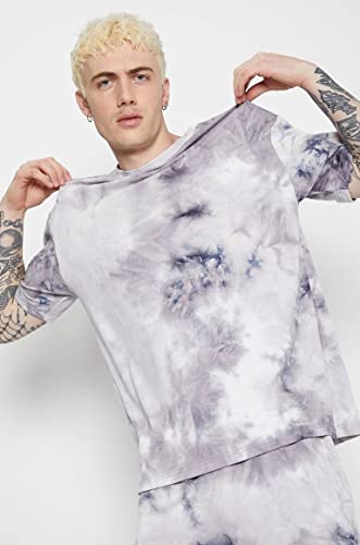 Leriya Fashion Unisex Night Dress || Tie-Dye Night Wear Set || Beach Wear Summer Wear Short Pajama Set || Sleepwear Loungewear T