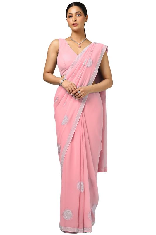 Soch Women Georgette Embellished Saree with Work