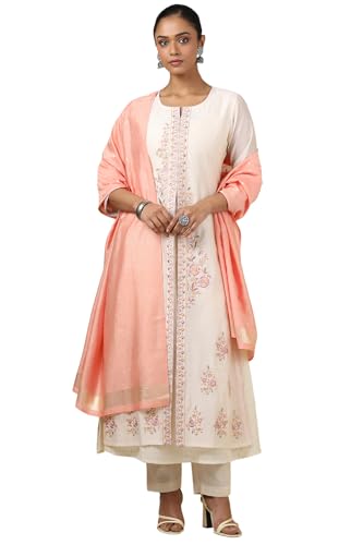 Soch Women Chanderi Salwar Suit Set (