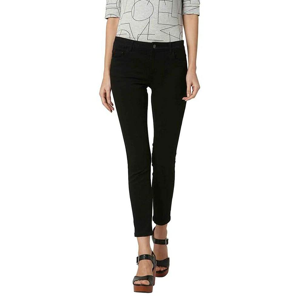 Vero Moda Women Regular Fit Jeans(10257915_Black_33)