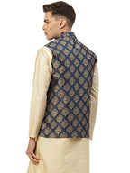 Jompers MenS Woven Design Nehru Jacket