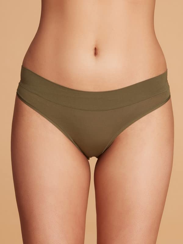 Nykd (Nyp341 Super Stretch Bikini Panty Underwear For Women | Ultra-Soft & Comfortable Fabric With Smooth Elastic Waistband | Ge
