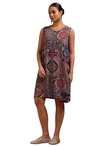 Soch Women Rayon Ethnic Motifs Dress