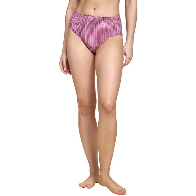 Van Heusen Women Pack Of 5 Hipster Panty  100% Super Combed Cotton  Anti Bacterial, No Marks Waistband, Breathable_11117_Assor
