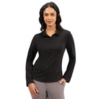 BlissClub Cotton Pro Classic Shirt, Cotton-Like Comfort, Sweat-Free Confidence, Flattering fit, Chic Workwear, Buttoned Front