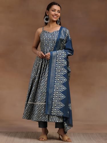 Libas WomenS Silk Blend Kurta Set (35883