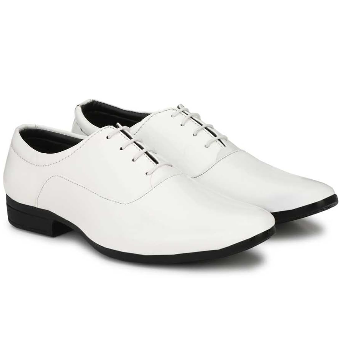 Latest Trendy Formal Shoes/Party Shoes/Shoes Combo with Free Wallet & Belt for Men and Boys (BAZAAR12373_KJBlkRBR) 8