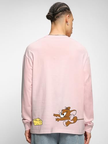 Bewakoof Men T-Shirt 1194063 Pink M