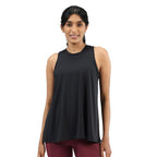 BlissClub Most Breathable - Overlapped Mesh Tank, Breathable Comfort Through Tough Moves, Breathable Mesh Fabric,Lightweight,Ove