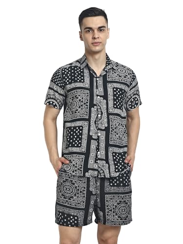 Leriya Fashion Night Dress For Men || Rayon Multi Printed Night Dress For Women || Summer & Beach Wear For Men || Sleepwear Paja