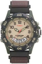Timex Men's T45181 Expedition Resin Combo Brown/Green Nylon Strap Watch
