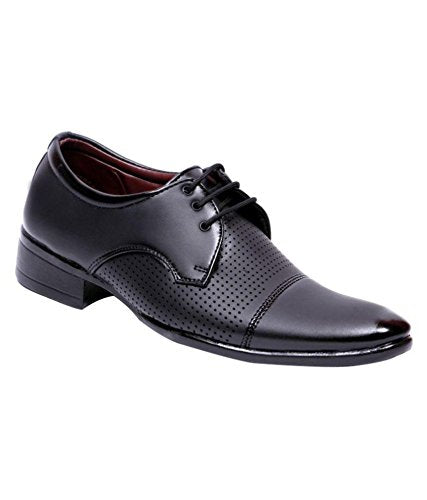 Aadi Black LACE UP Formal Shoes 9