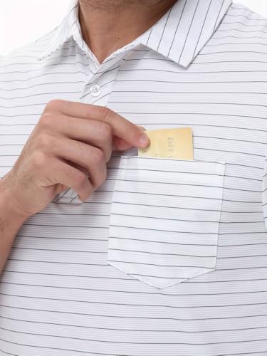 Toplot MenS Striped Regular Fit Polo Shirt
