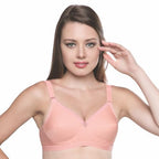 TRYLO Women's Cotton Non Padded Wire Free Everyday Bra