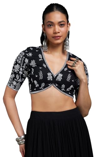 Soch Women Cotton Ethnic Motifs Blouse