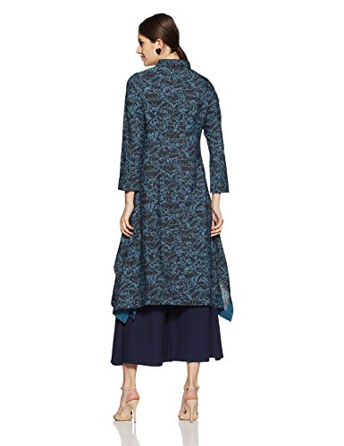 W For Woman Women'S Asymmetrical Hemline Kurta