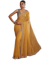 Libas Embellished Chiffon Saree For Women (92426P)