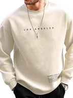Lymio Men Sweatshirts || Sweatshirts for Men || Unisex Sweatshirts (H-30-32) (XL, Khakhi)