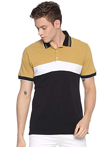 ADRO Men's Premium Polo Regular Fit T-Shirt_P20-A-BWB-BE-L Beige