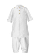 A.T.U.N. (All Things Uber Nice) Boy'S Regular Pathani Suit (Bkls Pts_White 6-7 Years)