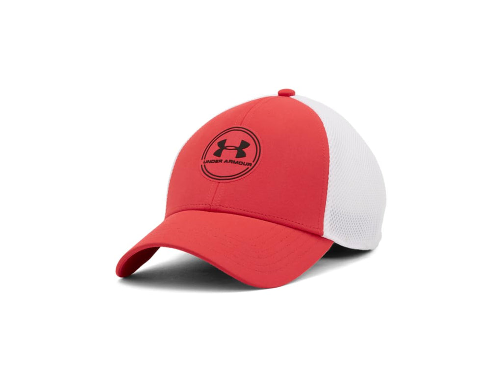 Under Armour Men's Iso-chill Driver Mesh, (814) Red Solstice / / Black, Small/Medium