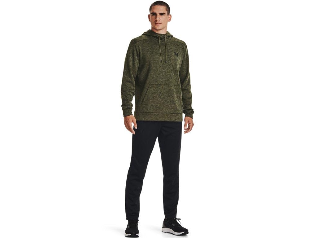Under Armour Mens ArmourFleece Twist Hoodie, (390) Marine OD Green / / Black, Small
