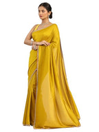 Libas Solid Silk Blend Saree For Women (16878Pr)