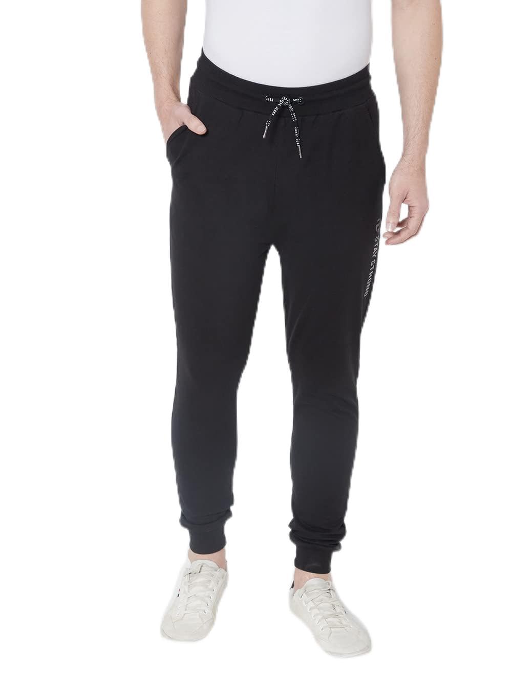 Pepe Jeans MenS Slim Track Pants (Pm211565_Black_Xl)
