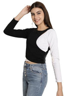 Tee Projekt Solid Stylish Casual Tops for Women & Girls|| Trendy Western Tops for Women Stylish