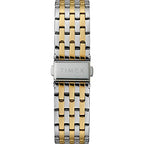 Timex Men's Dress Analog 41mm Stainless Steel Bracelet Watch, Two-Tone