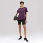 BlissClub Most Breathable - Slit Top, Breathable Comfort Through Tough Moves,Breathable mesh Fabric,Lightweight,Side Slits for C
