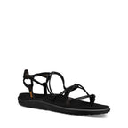 Teva Women's Voya Infinity Sandal, Black, 6