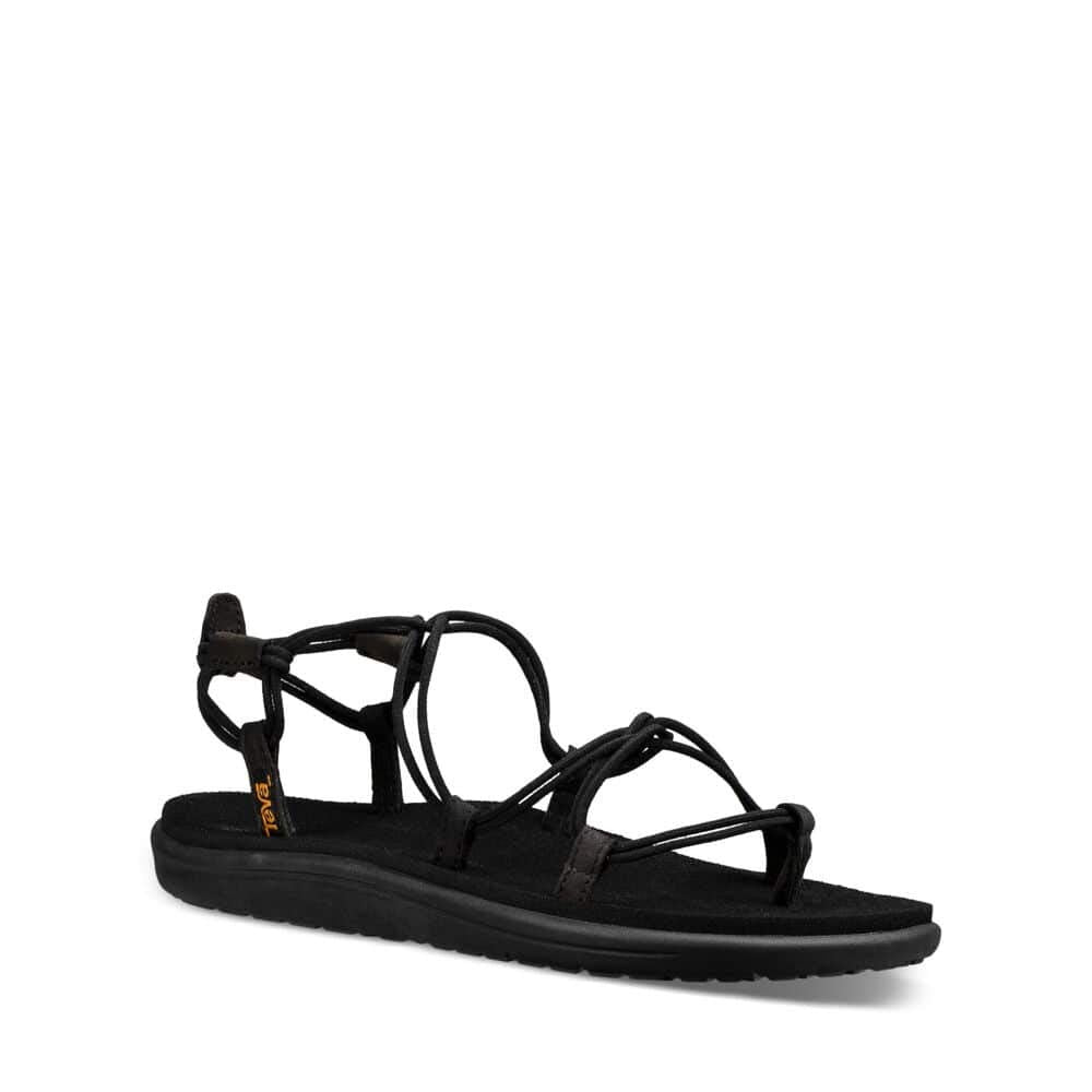 Teva Women's Voya Infinity Sandal, Black, 6