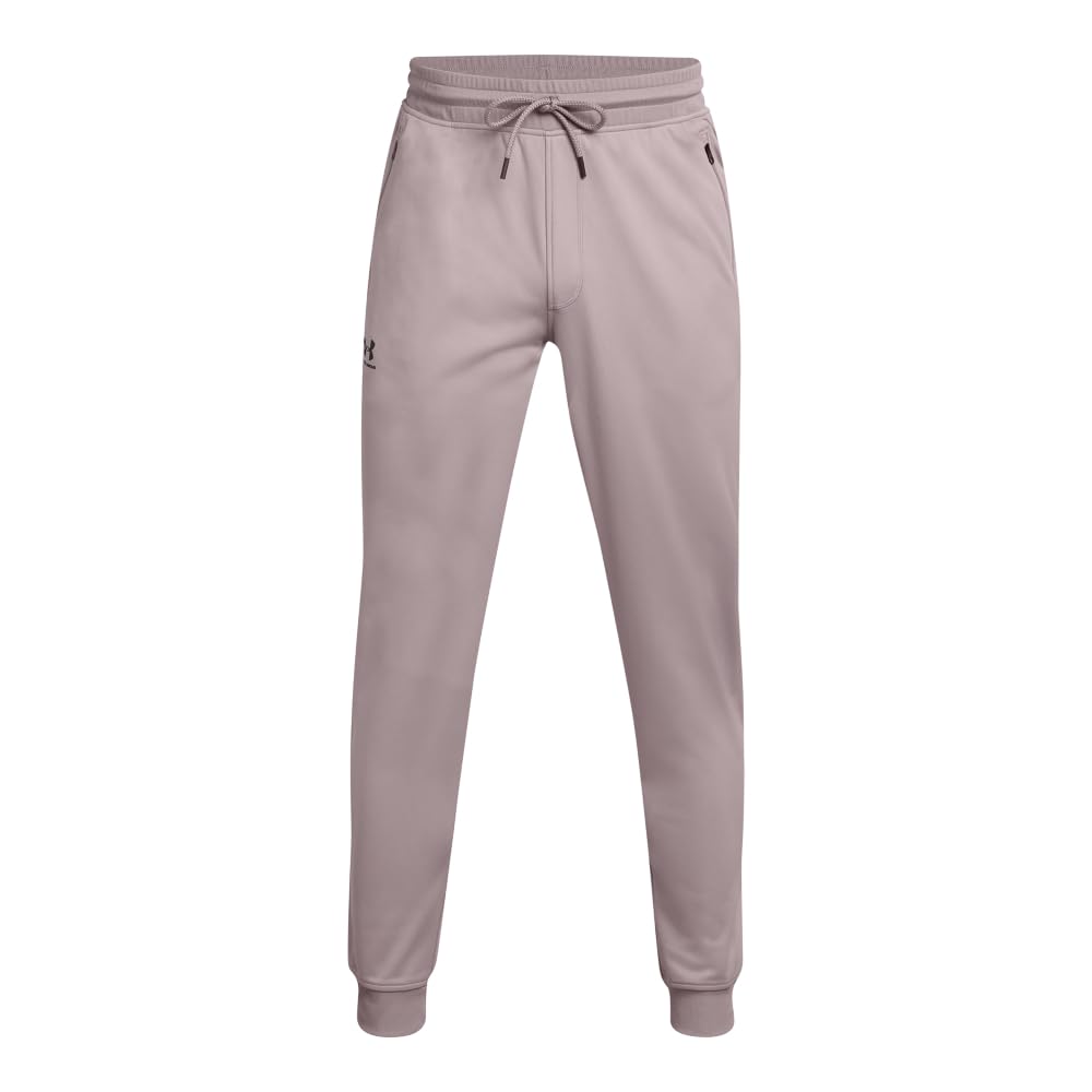 Under Armour Men's Sportstyle Tricot Joggers, (015) Tetra Gray / / Black, Large